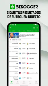 BeSoccer: Resultados de Fútbol screenshot