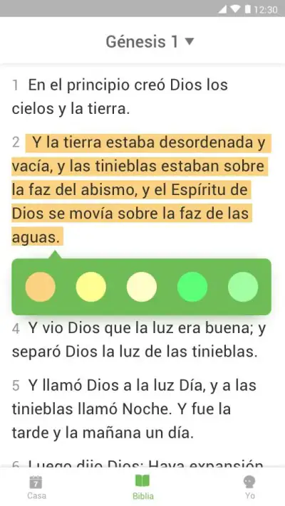 Biblia - Versículos + Audio screenshot 1