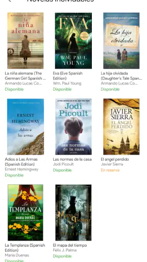 Biblio-e Instituto Cervantes screenshot 1