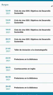 Biblio JCyL: Bibliotecas Casti screenshot 2