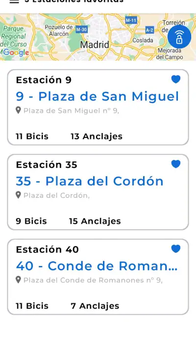 bicimad screenshot 1