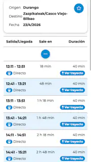 Bilbao Go: Horarios Transporte screenshot 5