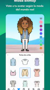 Bitmoji screenshot