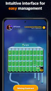BitTycoon: minería de BTC screenshot