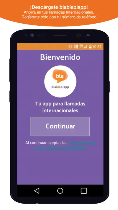 Blablablapp llamadas baratas screenshot 1