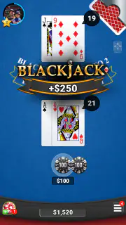 Blackjack 21 Casino Card Game screenshot 8