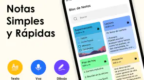 Bloc de notas y listas screenshot 1