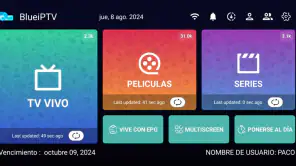 BlueiPTV screenshot 1