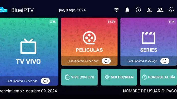 BlueiPTV screenshot 1