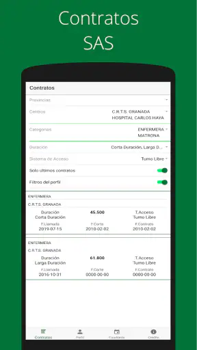 Bolsa Contratos SAS screenshot 1