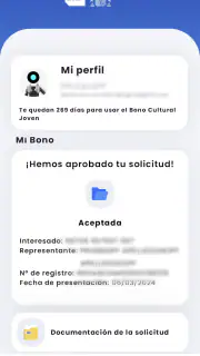 Bono Cultural Joven 2026 screenshot 2