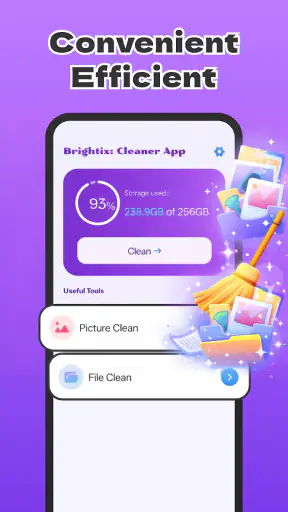Brightix: Cleaner App screenshot 1