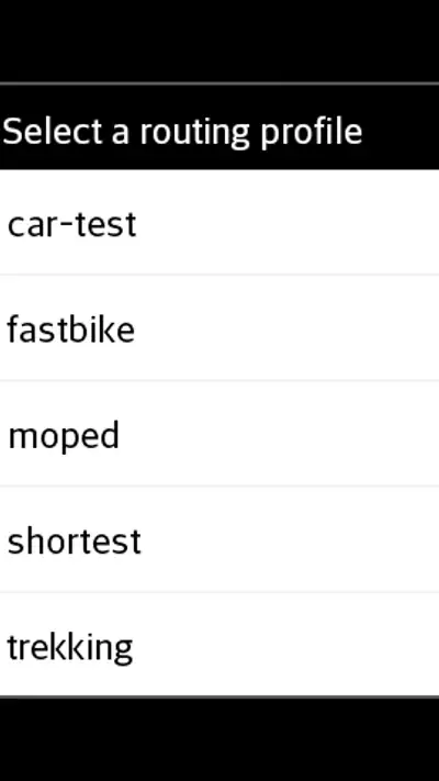 BRouter Offline Navigation screenshot 1