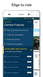 Buen Camino de Santiago App screenshot