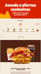 Burger King España screenshot