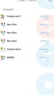 Burovoz grabar llamadas screenshot 2