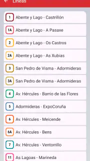 Bus Coruña screenshot 3