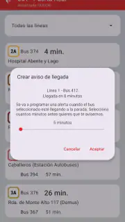 Bus Coruña screenshot 5