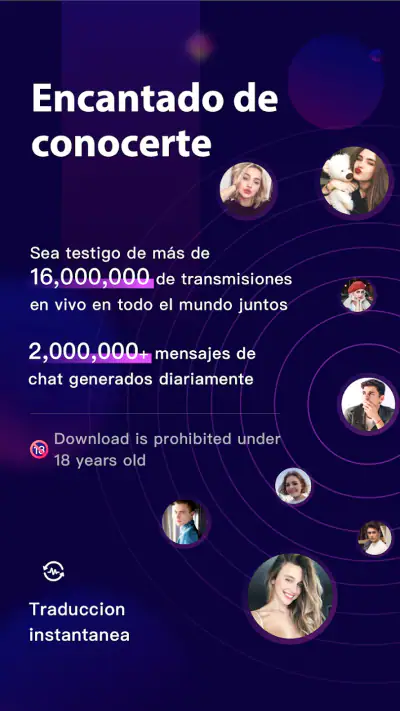 BuzzCast - Live Video Chat App screenshot 1