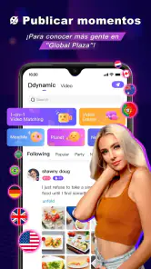 BuzzCast - Live Video Chat App screenshot