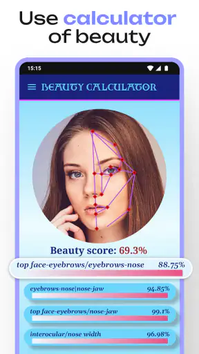 Calculadora y escala belleza screenshot 1