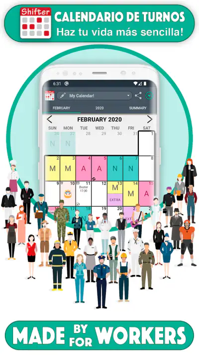 Calendario de Turnos screenshot 1