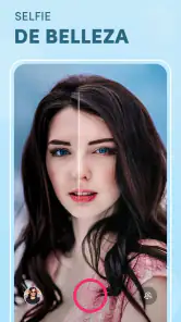 Cámara belleza editor fotos AI screenshot