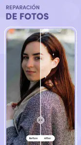 Cámara belleza editor fotos AI screenshot
