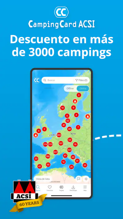 CampingCard ACSI screenshot 1