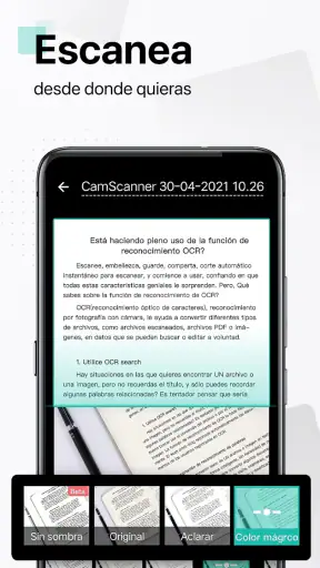 CamScanner - Escáner de PDF screenshot 1