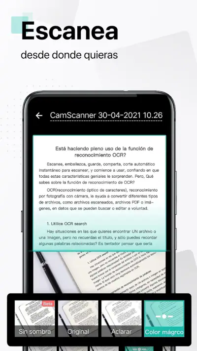 CamScanner - Escáner de PDF screenshot 1