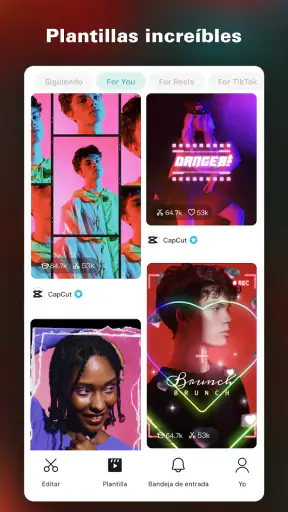 CapCut: edita videos y fotos screenshot 1