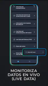 Carista OBD2 screenshot
