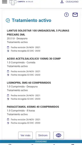 Carpeta de Salud - Osakidetza screenshot 1