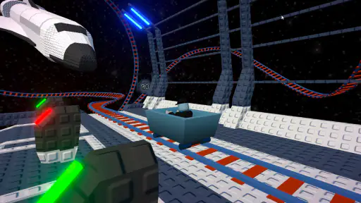 Cart Ride Obby: Montaña Rusa screenshot 7