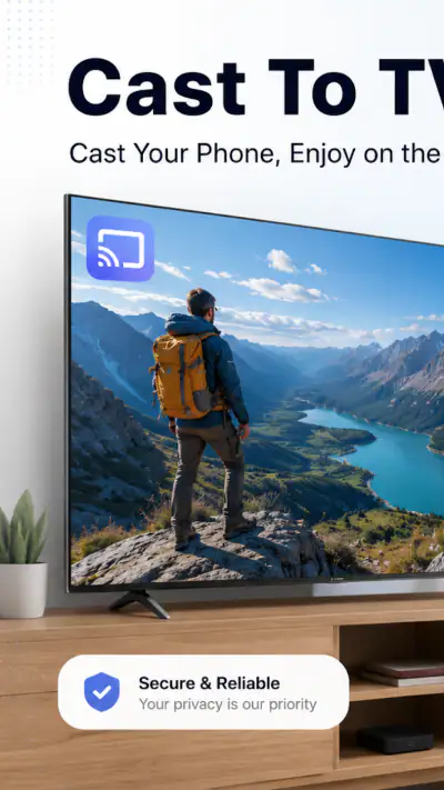 Cast to TV: Screen Mirroring screenshot 1
