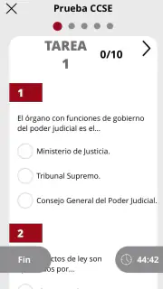 CCSE Nacionalidad Española screenshot 2
