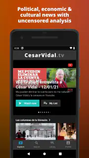César Vidal TV screenshot 2
