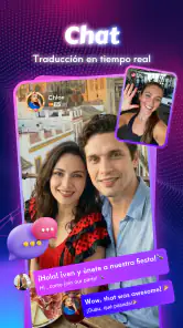 Chamet-Chat directo & Fiesta screenshot