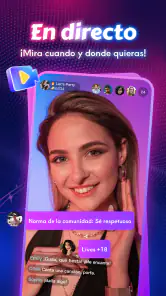 Chamet-Chat directo & Fiesta screenshot