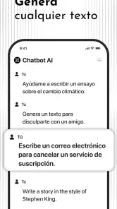 Chat Bot AI - IA en Español screenshot