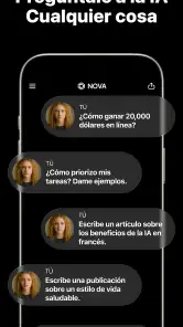 Chatbot IA Español - Nova screenshot