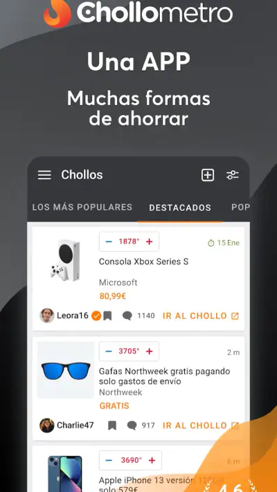 Chollometro – Chollos, ofertas screenshot 1
