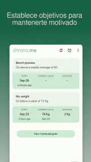 chrono.me - Rastrea tu vida screenshot 5