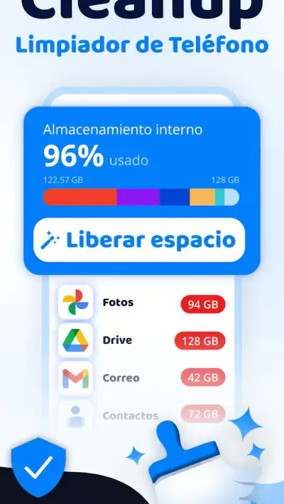 Cleanup: Limpiador de Teléfono screenshot 1