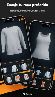 Clothify - Diseña ropa en 3D screenshot 2