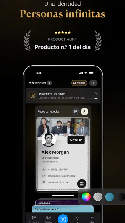 CM: Digital Business Card screenshot 1