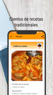 Cocina tradicional (Recetas ca screenshot 2