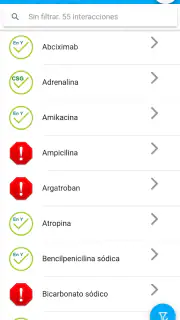 Compatibilidad fármacos IV Lit screenshot 4
