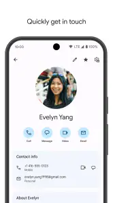 Contactos screenshot